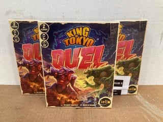 3 X KING OF TOKYO DUAL BOARD GAMES: LOCATION - H5