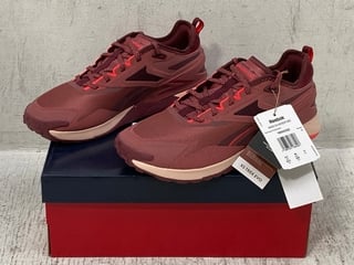 REEBOK NANO X3 ADVENTURE TRAINERS IN SEDONA ROSE/CLASSIC MAROON/NEON CHERRY UK SIZE 6: LOCATION - H8