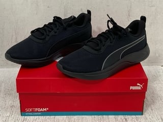 PUMA RESOLVE MODERN TRAINERS IN PUMA BLACK UK SIZE 9: LOCATION - H8