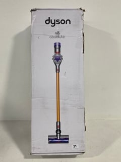 DYSON V8 ABSOLUTE CORDLESS VACUUM CLEANER - MODEL NO: SV25 - RRP £399: LOCATION - FRONT BOOTH