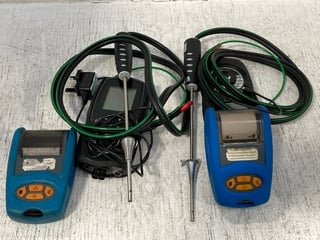 2X KANE IRP INFRA-RED PRINTER WITH SLEEVE TO ALSO INCLUDE UEI TEST INSTRUMENTS KANE 958 COMBUSTION ANALYZER: LOCATION - H8