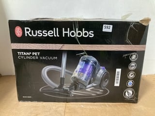 RUSSELL HOBBS TITAN 2 PET CYLINDER VACUUM CLEANER: LOCATION - I2