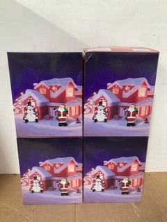 4 X WOTHFAV 7FT INFLATABLE CHRISTMAS TREES: LOCATION - J7