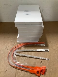 QTY OF 3 IN 1 64CM DRAIN SNAKES: LOCATION - J8