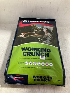 CHUDLEYS WORKING CRUNCH 14KG DOG FOOD FOR WORKING DOGS: LOCATION - J16