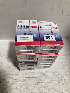 QTY OF ALLICIN MAX POWDER CAPSULES FOOD SUPPLEMENT - BBE 06/26: LOCATION - J17