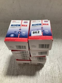 QTY OF ALLICIN MAX POWDER CAPSULES FOOD SUPPLEMENT - BBE 06/26: LOCATION - J17