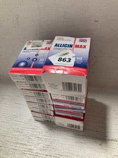 QTY OF ALLICIN MAX POWDER CAPSULES FOOD SUPPLEMENT - BBE 06/26: LOCATION - J17