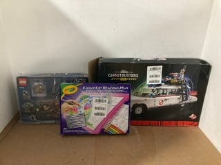 3 X KIDS TOYS TO INCLUDE LEGO GHOSTBUSTERS ECT0-1: LOCATION - J18