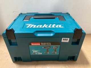 MAKITA DLX213TJ POWER DRILL IN BLUE: LOCATION - J19