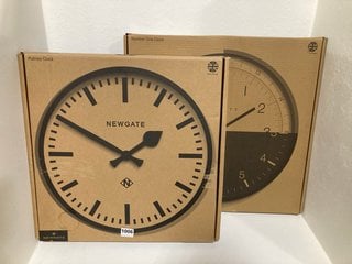 NEWGATE LONDON PUTNEY WALL CLOCK TO INCLUDE NEWGATE NUMBER ONE WALL CLOCK: LOCATION - BR1