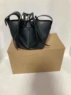 YUZEFI SQUARE MOCHI HAND BAG IN BLACK - RRP £495: LOCATION - BR1