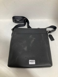 COACH NEW YORK SHOULDER BAG IN BLACK: LOCATION - BR3