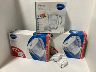 QTY OF ASSORTED ITEMS TO INCLUDE BRITA FILL AND ENJOY ELEMARIS WATER FILTER: LOCATION - BR3