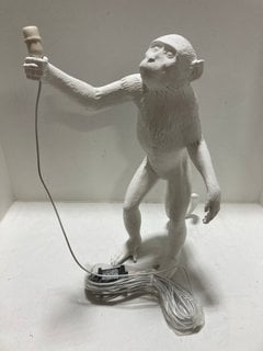 SELETTI STANDING MONKEY LAMP - RRP £233: LOCATION - BR6