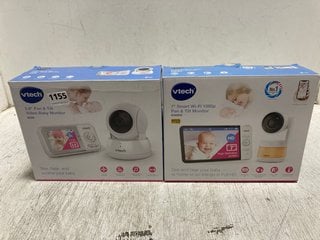 2 X VTECH 2.8 " PAN AND TILT VIDEO BABY MONITOR: LOCATION - BR9