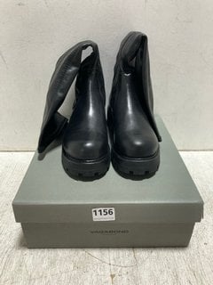 VAGABOND COSMO 2.0 TALL BOOTS IN BLACK - SIZE UK 7 - RRP £185: LOCATION - BR9