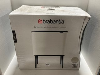 BRABANTIA BO TOUCH BIN WITH 2 INNER BASKETS IN CHAMPAGNE: LOCATION - BR11