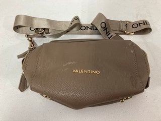 VALENTINO LADIES PATTIE CROSS BODY BAG IN TAUPE - RRP £105: LOCATION - CR2