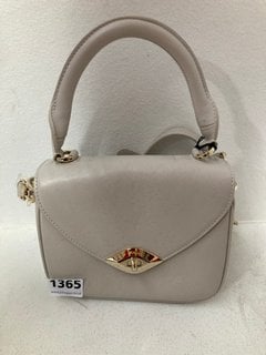 FURLA WOMEN'S EYE MINI TOP HANDLE BAG IN CHALK - RRP £185: LOCATION - CR8