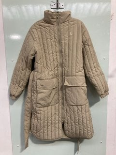 CALVIN KLEIN DOWN JACKET IN GREEN - SIZE UK S: LOCATION - C4T