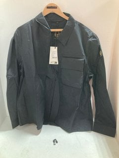 BELSTAFF MENS RUNNER OVERSHIRT IN BLACK - UK XXL: LOCATION - DR5