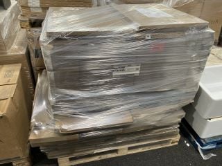 PALLET OF MIXED FASCIAS/BATH END PANELS: LOCATION - B6 (KERBSIDE PALLET DELIVERY)