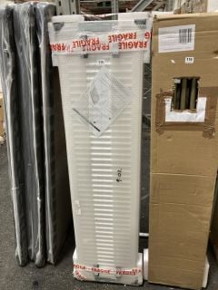 MILANO DOUBLE COMPACT RADIATOR 1600 X 400MM - RRP £405: LOCATION - B6 ISLAND