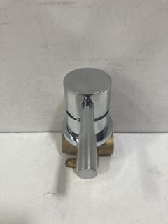 MANUAL SHOWER VALVE IN CHROME - RRP £95: LOCATION - R1