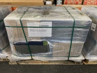 PALLET OF ALELUIA CERAMICS 600 X 300MM TILES IN URBAN STONE ANTHRACITE, APPROX 47M2 IN TOTAL WEIGHT OF PALLET 704KG - RRP £2243: LOCATION - B4 (KERBSIDE PALLET DELIVERY)