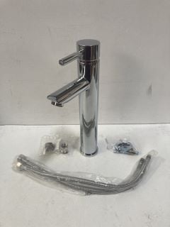 HIGH MONO BASIN MIXER TAP IN CHROME - RRP £225: LOCATION - R1