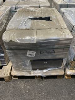 PALLET OF ALELUIA CERAMICS 600 X 300MM TILES IN ALPE ANTHRACITE, APPROX 47M2 IN TOTAL WEIGHT OF PALLET 704KG - RRP £2243: LOCATION - A1 (KERBSIDE PALLET DELIVERY)