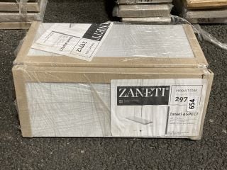 QTY OF ZINETTI ASPECT FLOATING SHELVES - RRP £300: LOCATION - R2