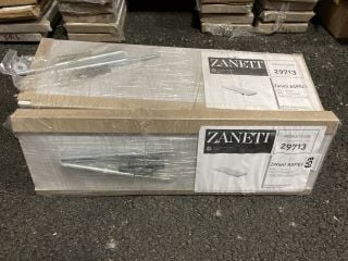 QTY OF ZINETTI ASPECT FLOATING SHELVES - RRP £300: LOCATION - R2