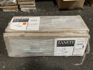 QTY OF ZINETTI ASPECT FLOATING SHELVES - RRP £300: LOCATION - R2