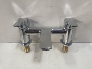 DECK MOUNTED BATH FILLER IN CHROME - RRP £265: LOCATION - R3