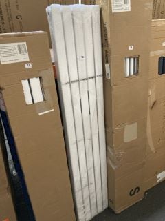 WHITE VERTICAL DOUBLE SLIM PANEL RADIATOR 1780 X 354MM - RRP £705: LOCATION - BACK RACK