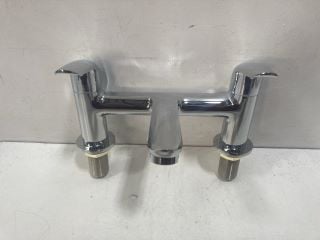 DECK MOUNTED BATH FILLER IN CHROME - RRP £265: LOCATION - R3