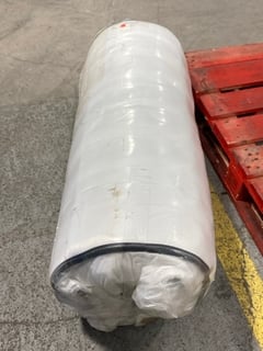 ROLLED OPEN SPRUNG SINGLE MATTRESS: LOCATION - B1