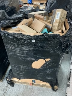 (COLLECTION ONLY) PALLET OF ASSORTED CONSUMABLE ITEMS TO INCLUDE HOTEL CHOCOLAT SERIOUS DARK FIX BOX (BBE 11/24): LOCATION - B4