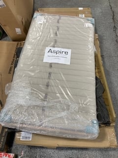 QTY OF ASSORTED ITEMS TO INCLUDE ASPIRE DOUBLE HEADBOARD IN GREY: LOCATION - C7