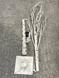 JOHN LEWIS & PARTNERS PRE LIT WHITE BIRCH 6FT TWIG TREE: LOCATION - A5