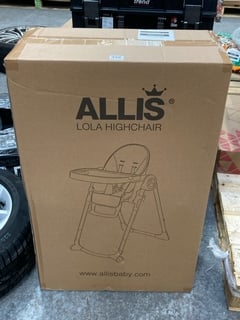 ALLIS LOLA HIGHCHAIR IN GREY: LOCATION - A6