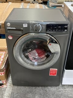 HOOVER 80 H-WASH 300 PLUS WASHING MACHINE MODEL NO. H3WS68TAMCGE- RRP £379: LOCATION - A7