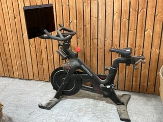 PELOTON EXERCISE BIKE IN BLACK/RED - RRP £1399: LOCATION - A7