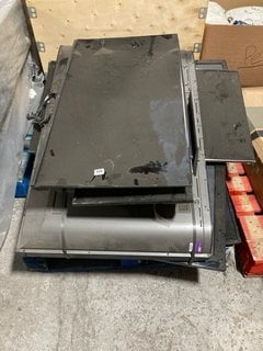 (COLLECTION ONLY) PALLET OF ASSORTED TVS TO INCLUDE TOSHIBA 32" TV MODEL: 32WK3C63DB (PCB BOARDS REMOVED, SPARES AND REPAIRS ONLY): LOCATION - A9