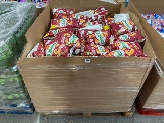 PALLET OF WALKERS PACKS OF 6 WALKERS BBQ SAUCE QUAVERS BBE: 09/11/24: LOCATION - B1 (KERBSIDE PALLET DELIVERY)