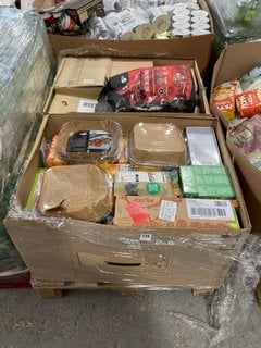 PALLET OF ASSORTED ITEMS TO INCLUDE WHOLE FOOD EARTH PUMPKIN SEEDS BBE: 21/11/24: LOCATION - B1 (KERBSIDE PALLET DELIVERY)