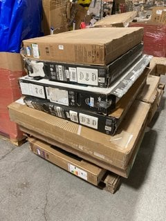 (COLLECTION ONLY) PALLET OF ASSORTED SPARES OR REPAIRS TVS (MAINBOARD REMOVED): LOCATION - B3