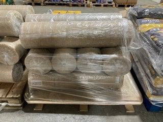 PALLET OF 10 ROLLS OF 46 METRE WOVEN MATTING: LOCATION - B4 (KERBSIDE PALLET DELIVERY)